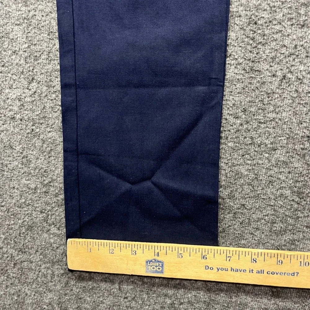 Old Navy Pants Boys 12 Plus Navy Blue Slim Built-In‎ Flex Chino 665608-00-1